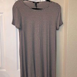 Striped T-Shirt Dress
